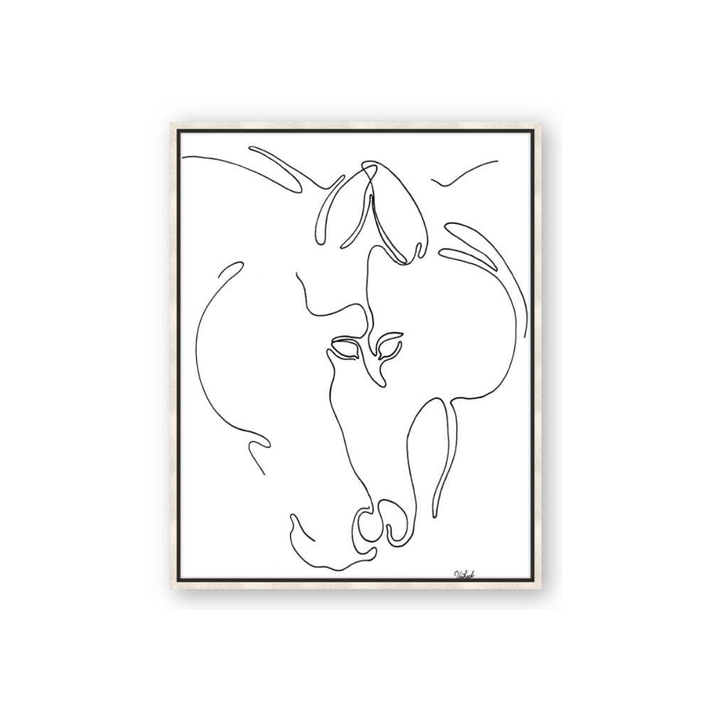 Line Drawn Horses I