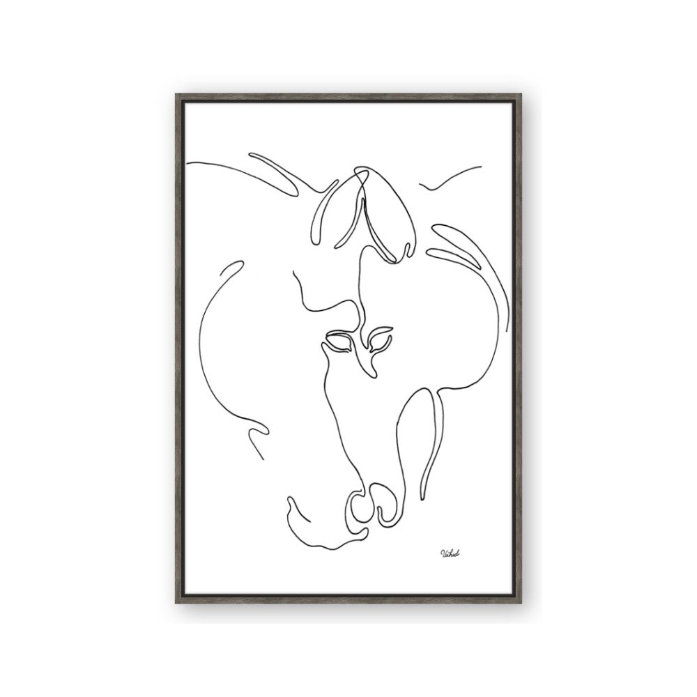 Line Drawn Horses I