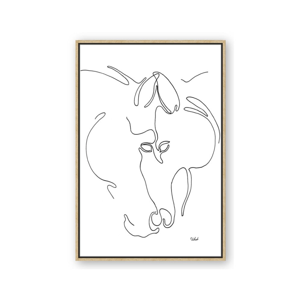 Line Drawn Horses I