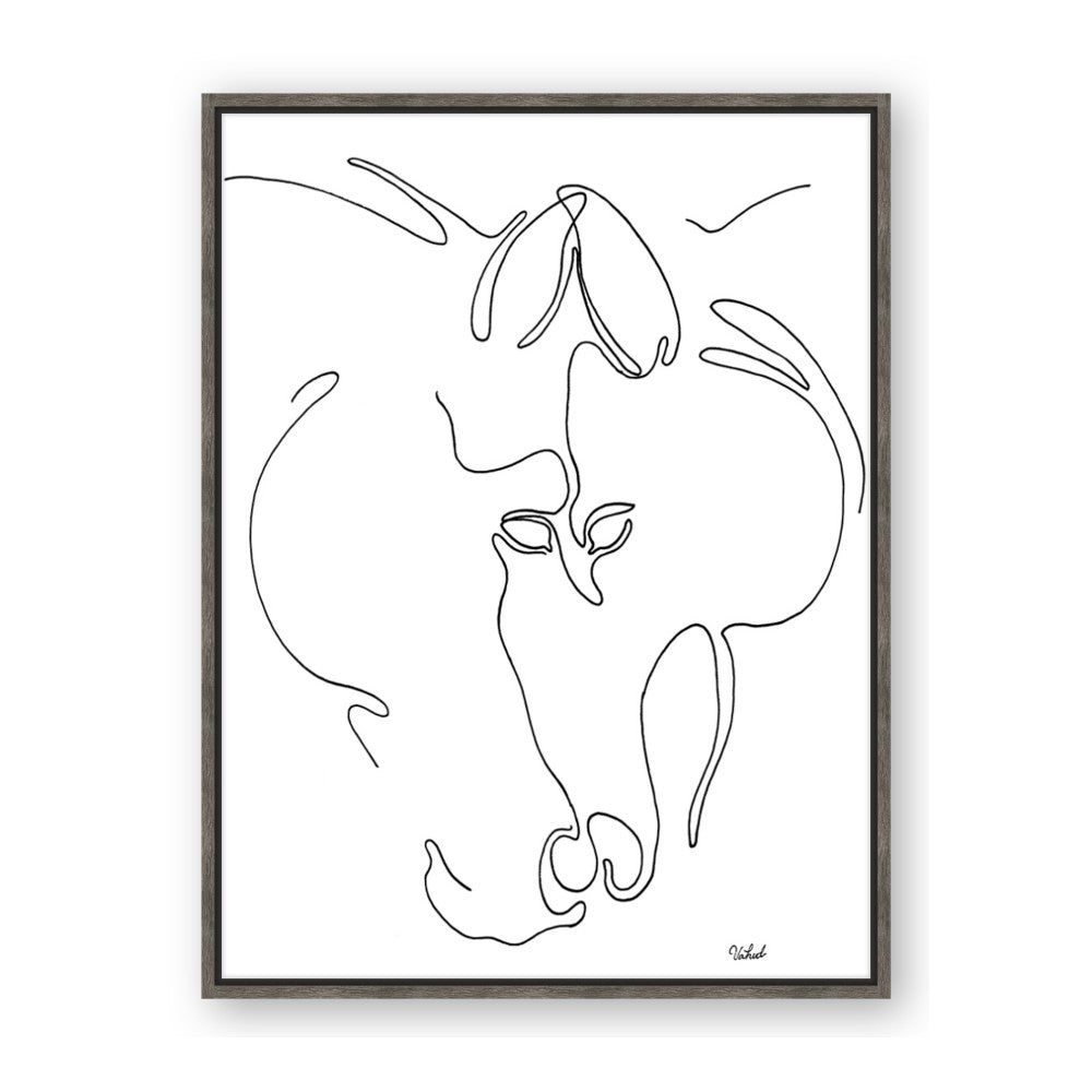 Line Drawn Horses I