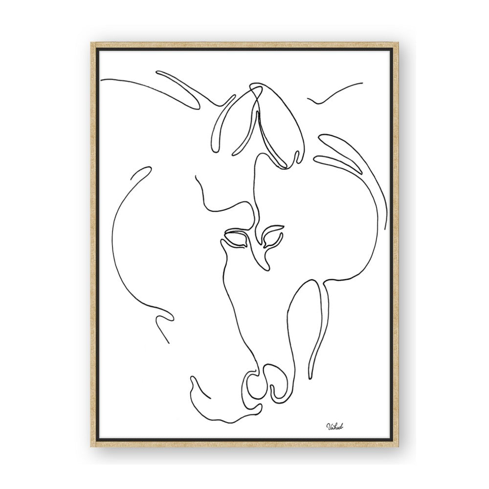 Line Drawn Horses I