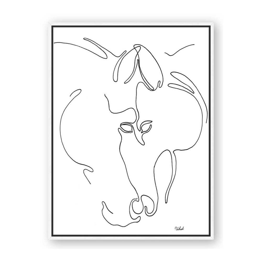 Line Drawn Horses I