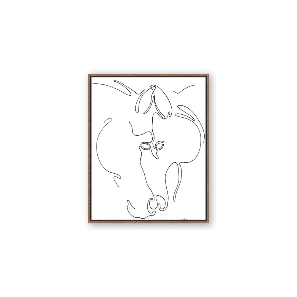 Line Drawn Horses I