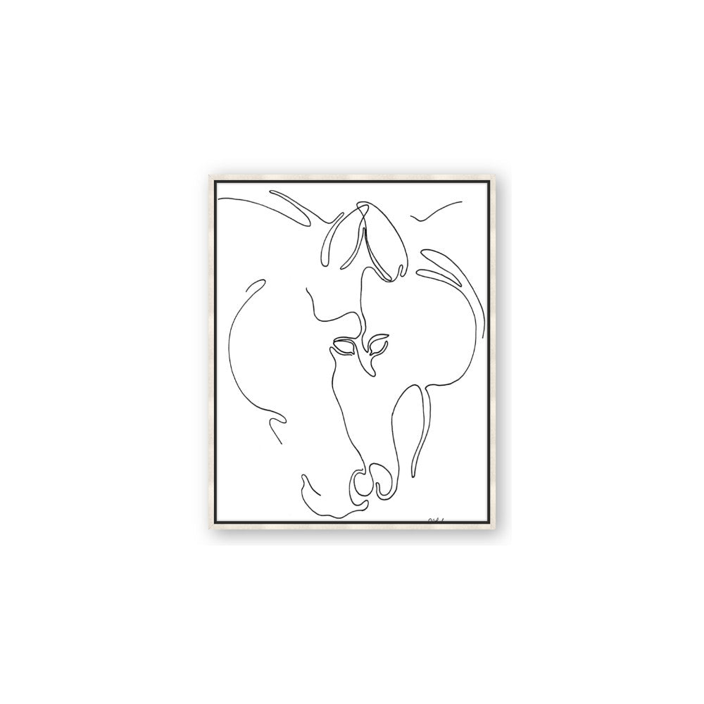 Line Drawn Horses I