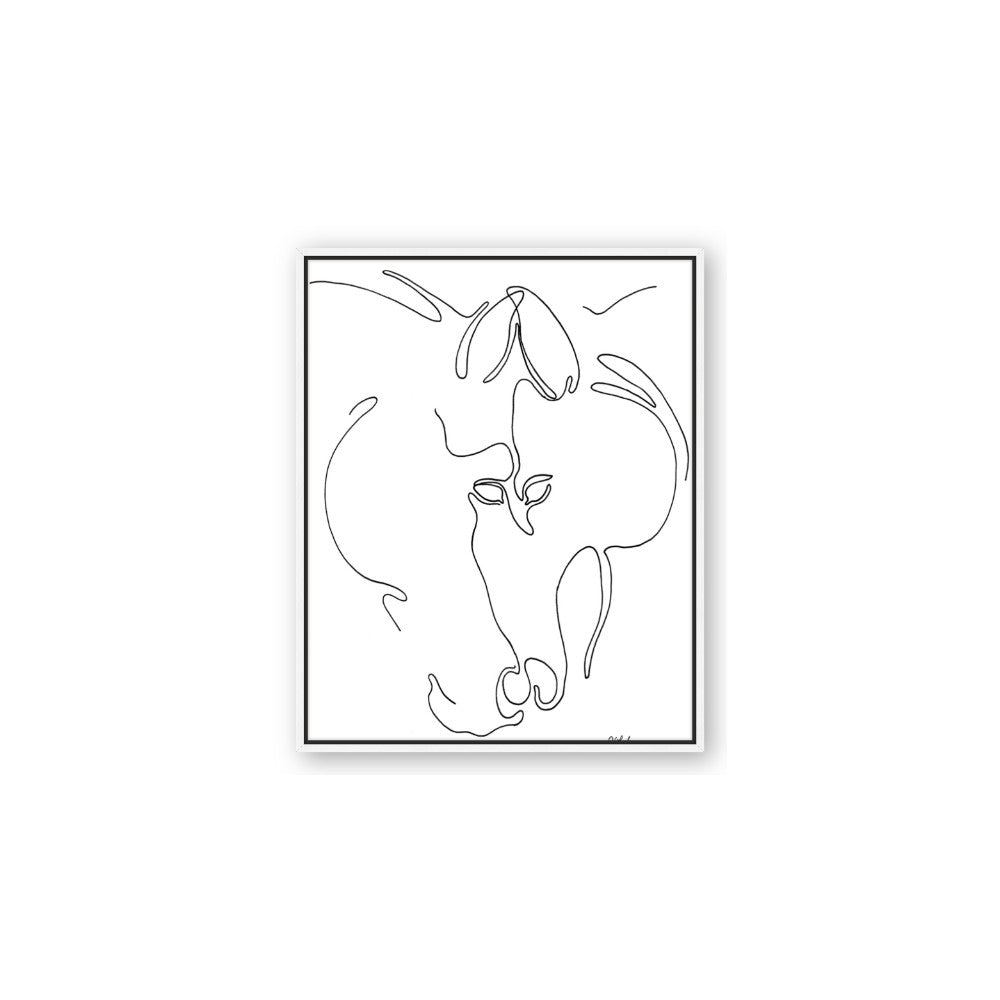 Line Drawn Horses I