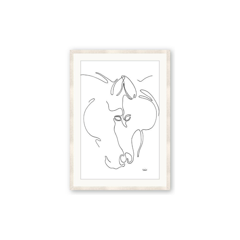 Line Drawn Horses I