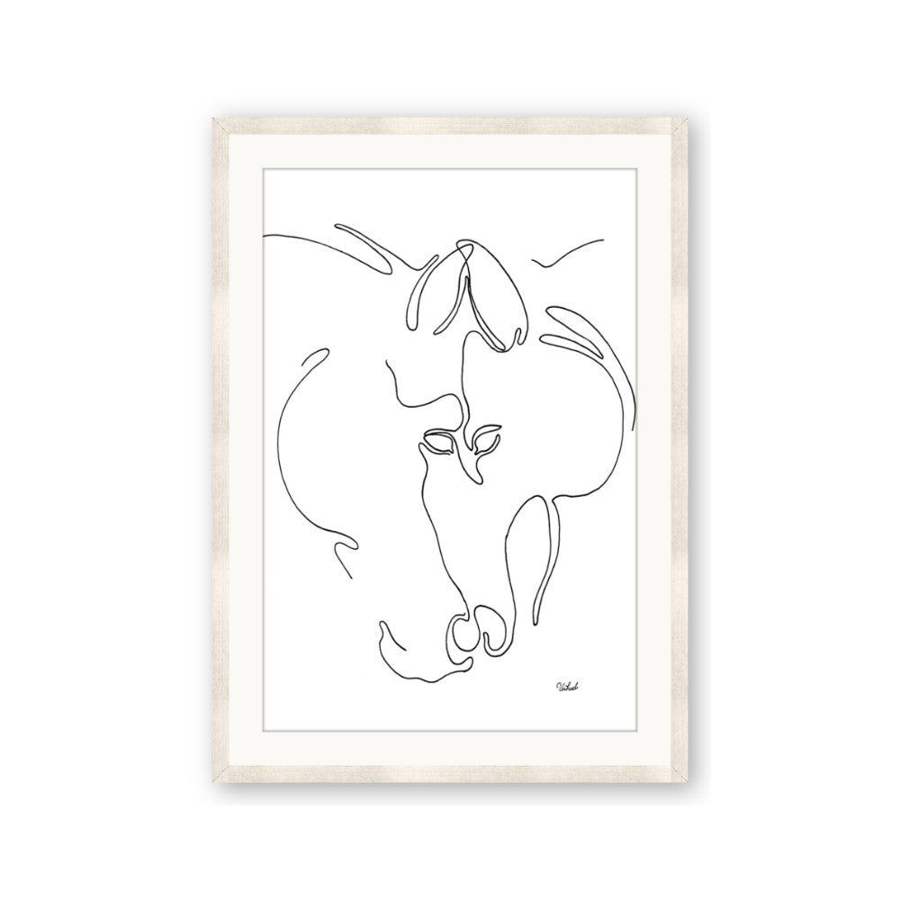 Line Drawn Horses I