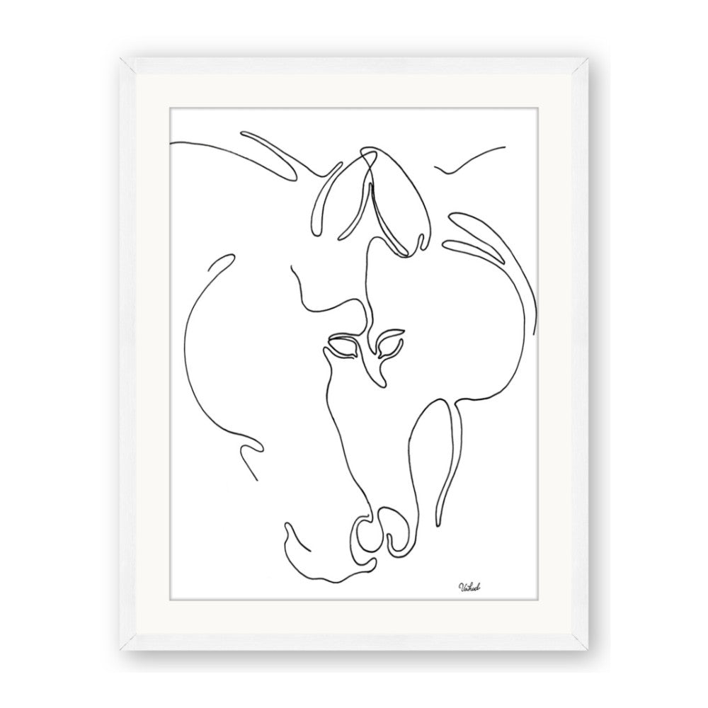 Line Drawn Horses I
