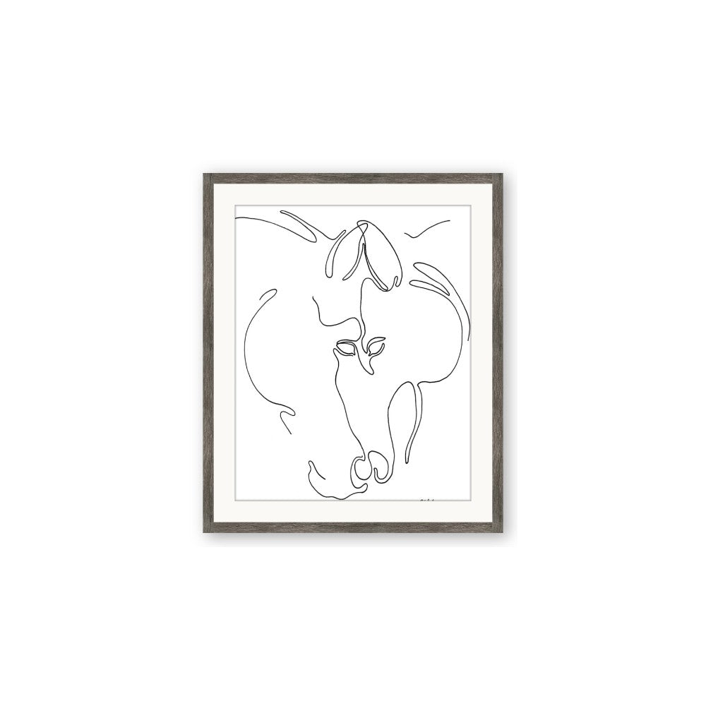 Line Drawn Horses I