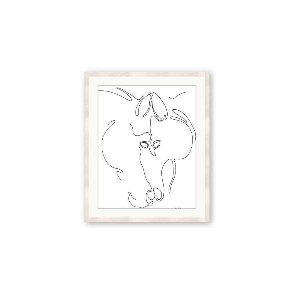 Line Drawn Horses I
