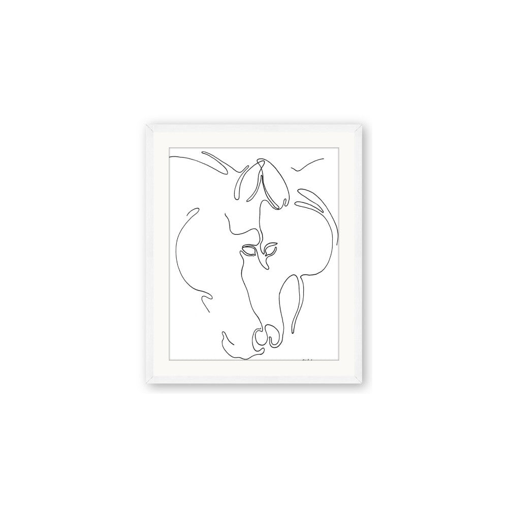 Line Drawn Horses I