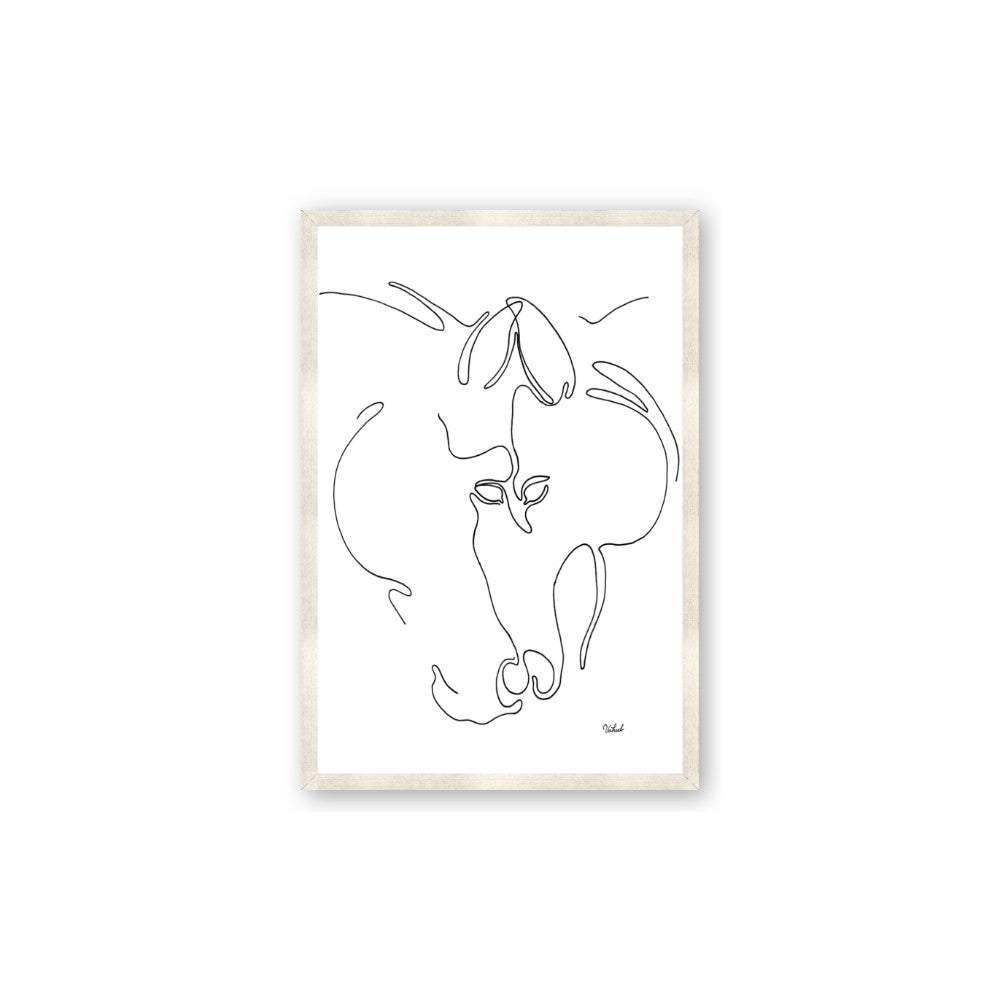 Line Drawn Horses I