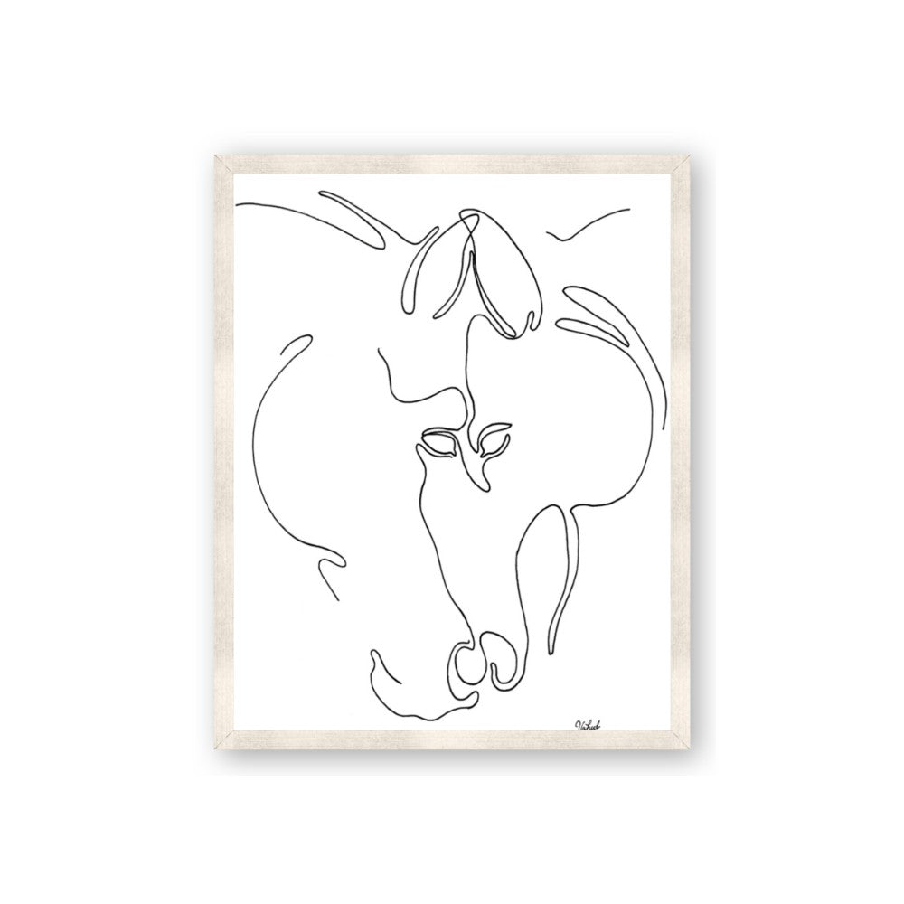 Line Drawn Horses I