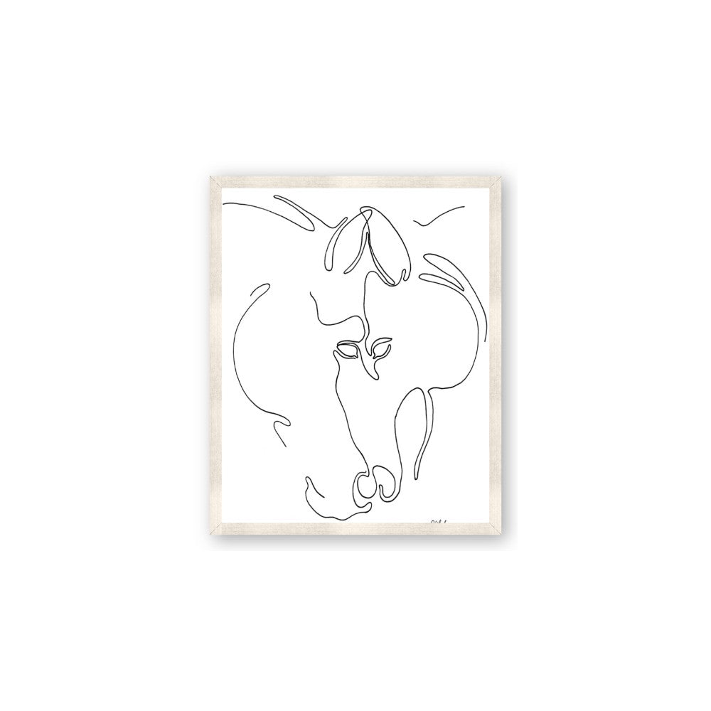 Line Drawn Horses I