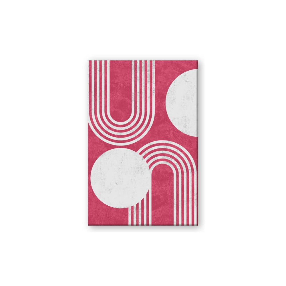 Bright Pink Abstract I