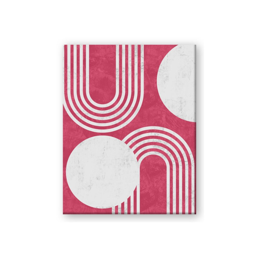 Bright Pink Abstract I