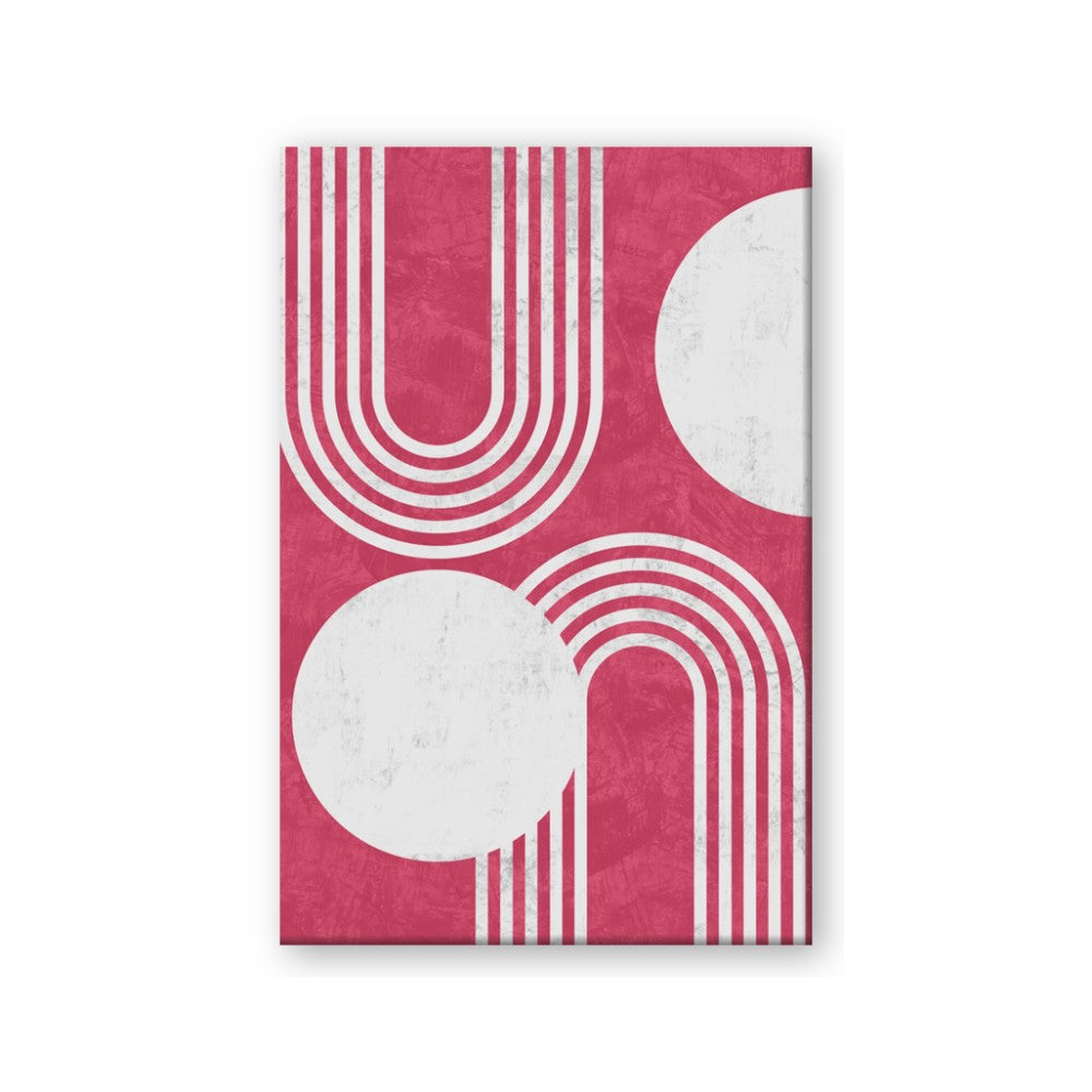 Bright Pink Abstract I