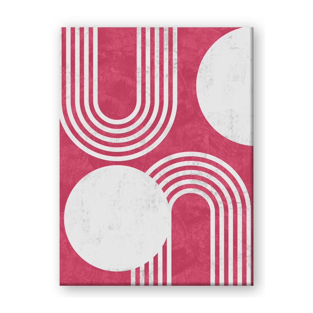 Bright Pink Abstract I