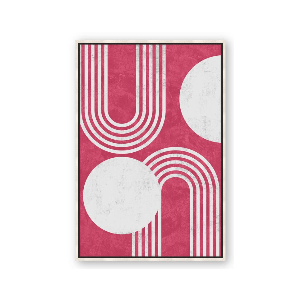 Bright Pink Abstract I
