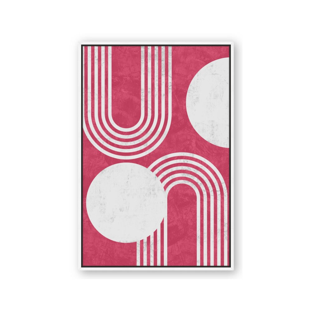 Bright Pink Abstract I
