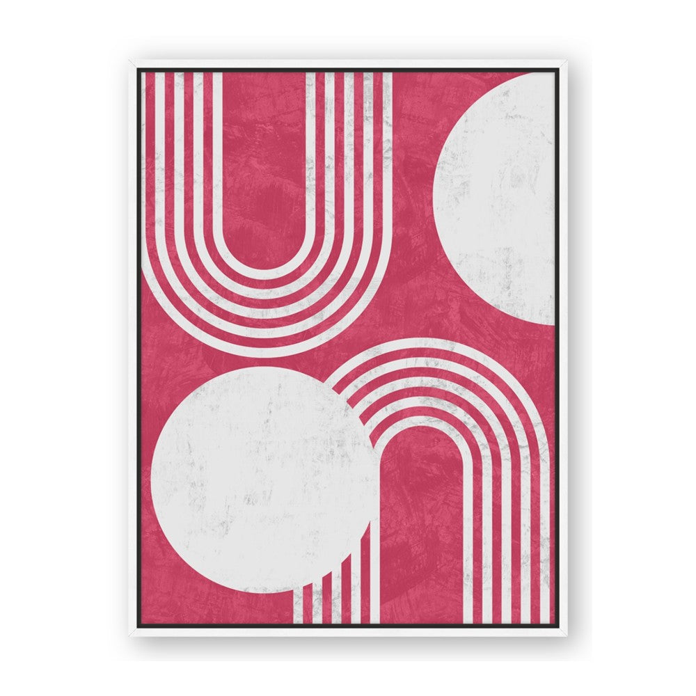 Bright Pink Abstract I