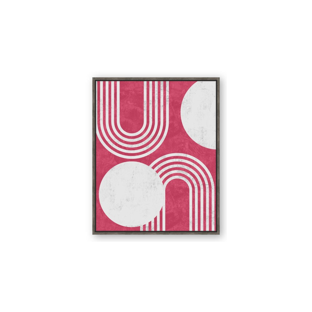 Bright Pink Abstract I