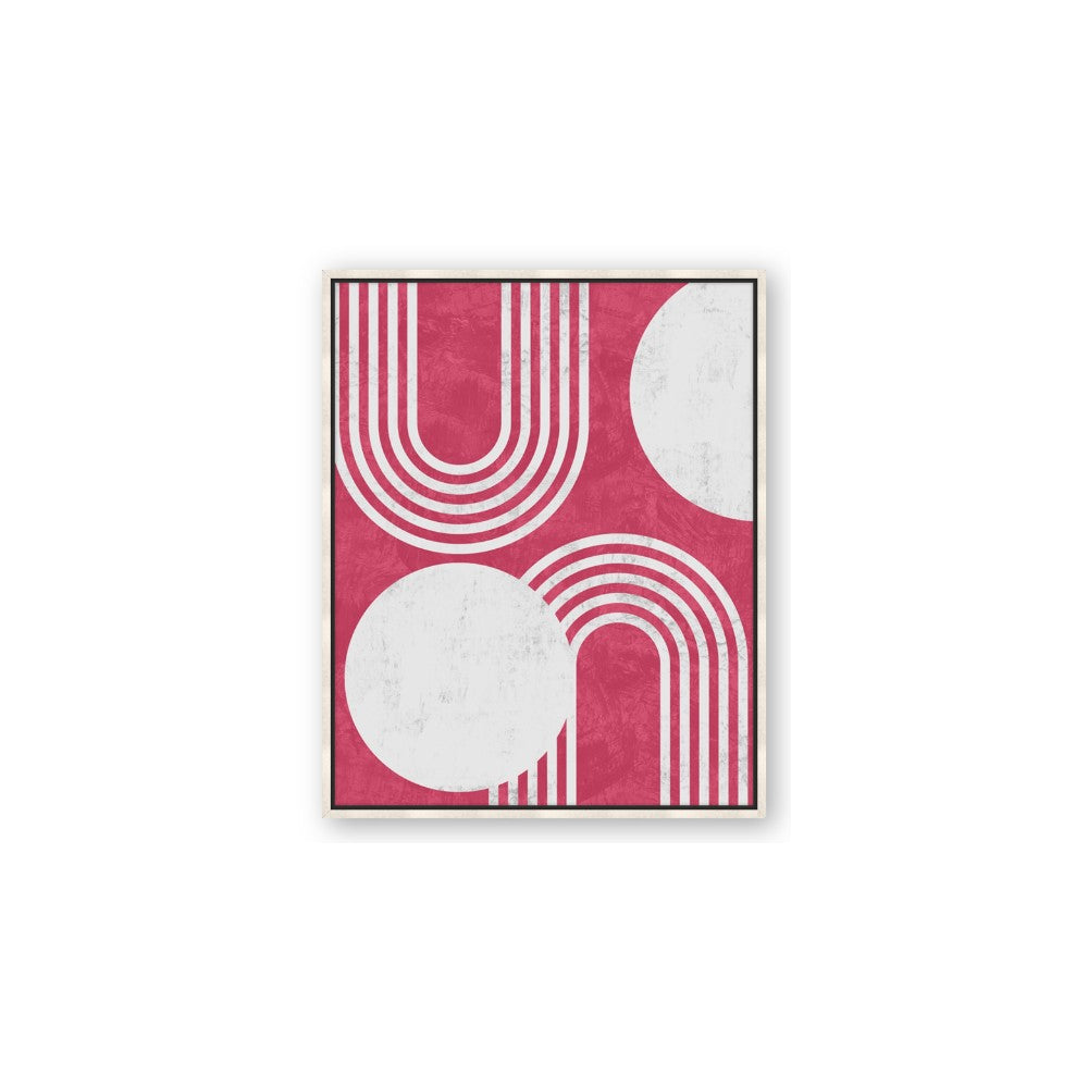 Bright Pink Abstract I