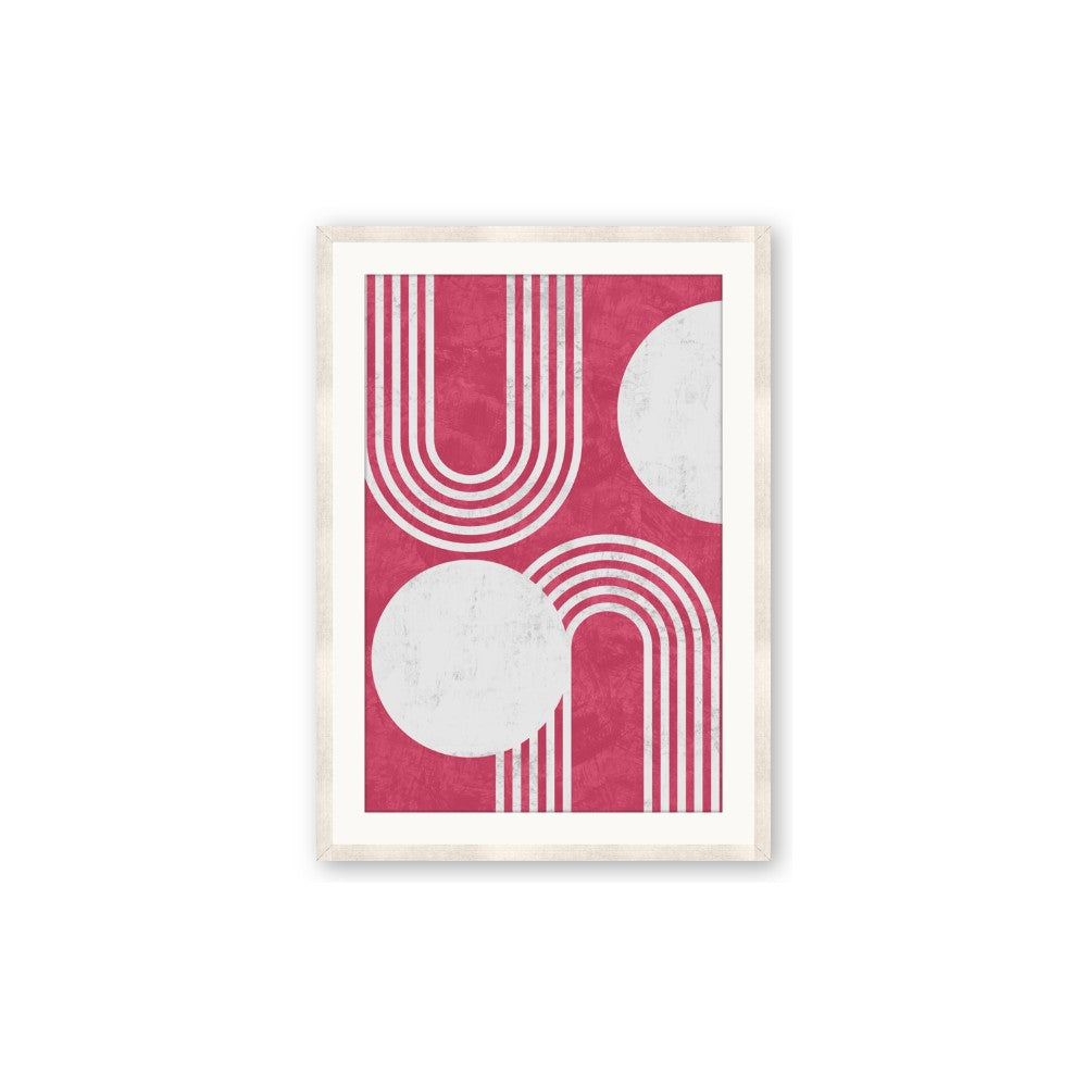 Bright Pink Abstract I