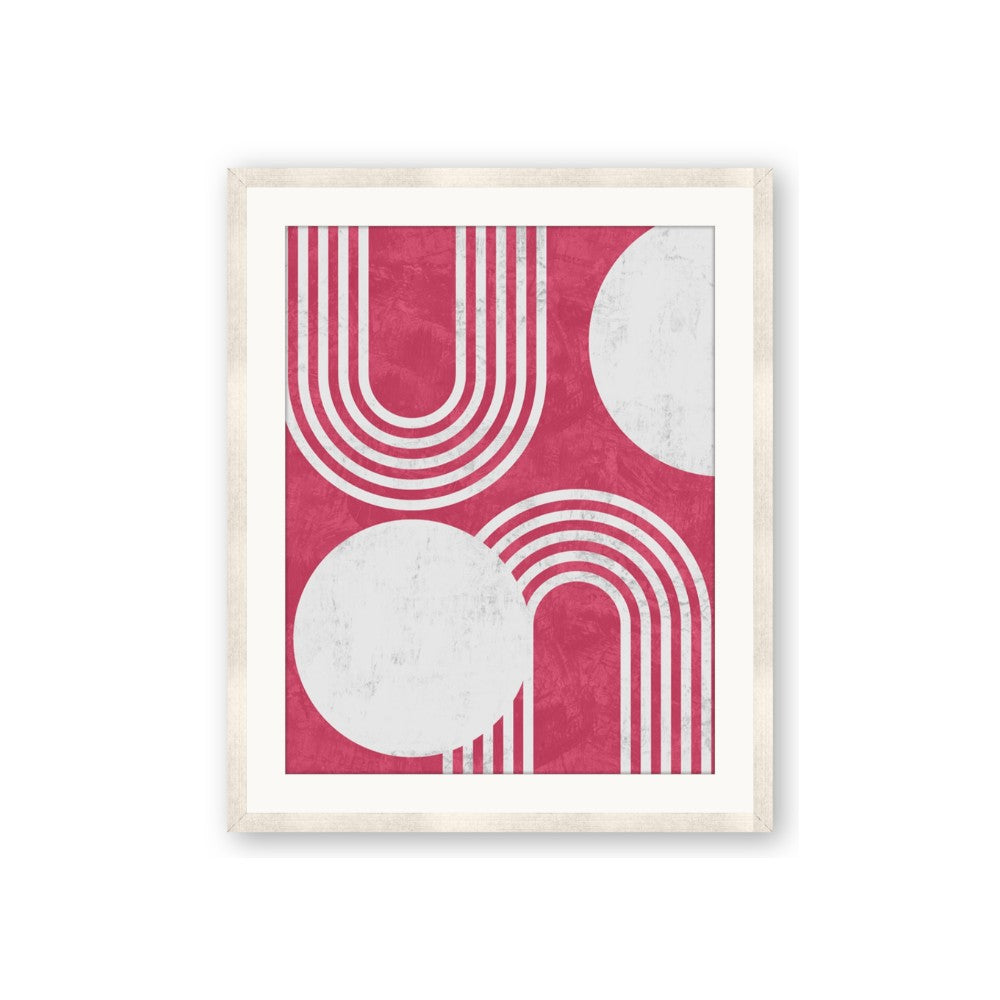 Bright Pink Abstract I