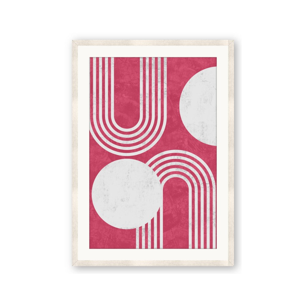 Bright Pink Abstract I