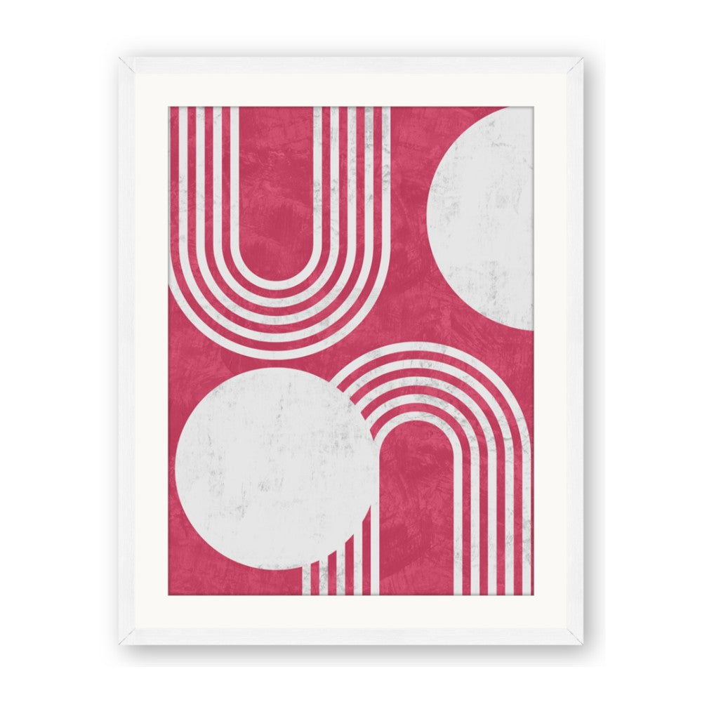 Bright Pink Abstract I