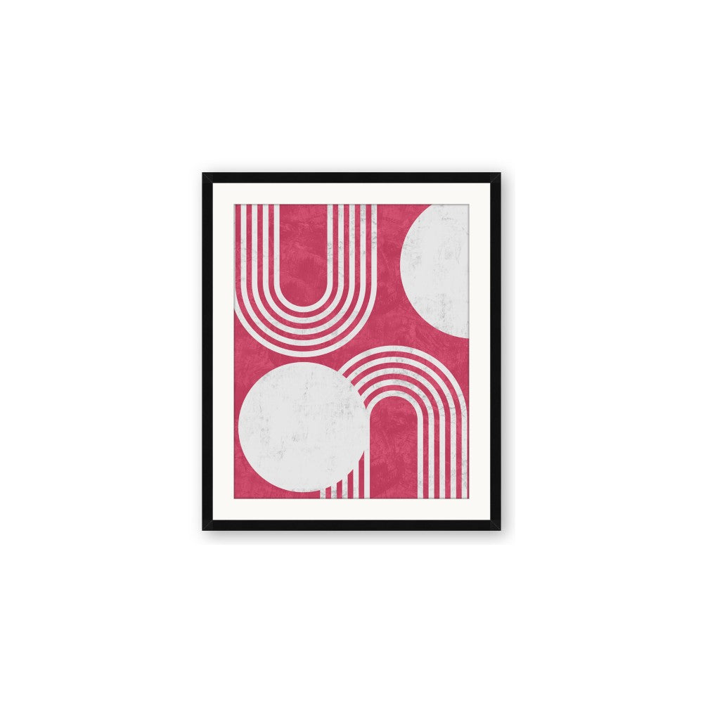 Bright Pink Abstract I