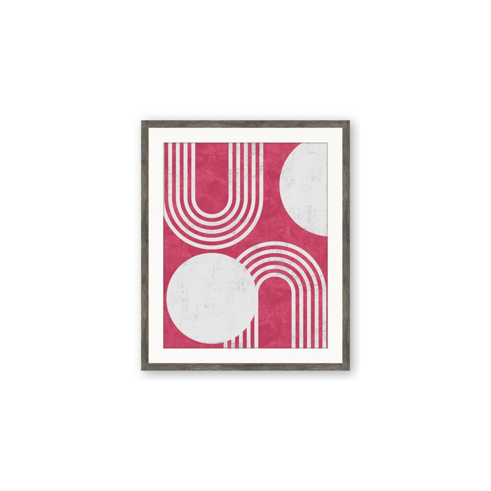 Bright Pink Abstract I