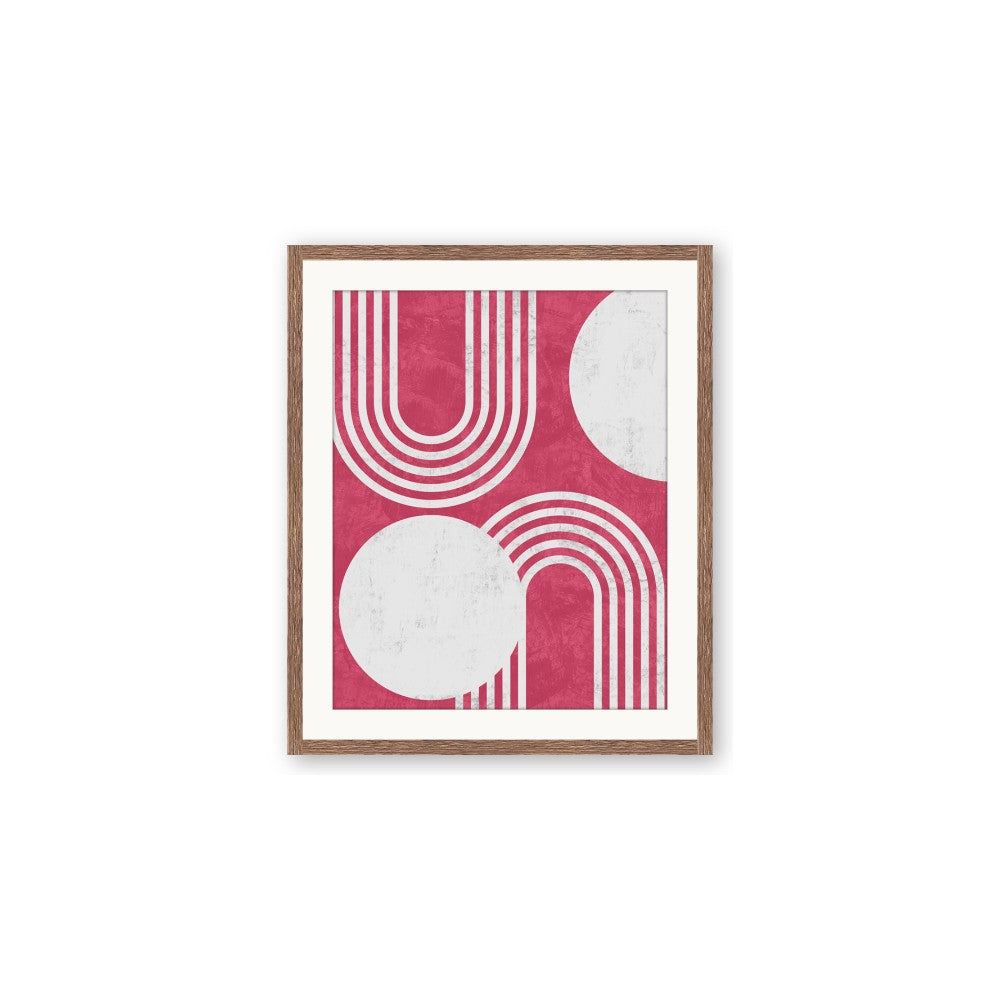 Bright Pink Abstract I