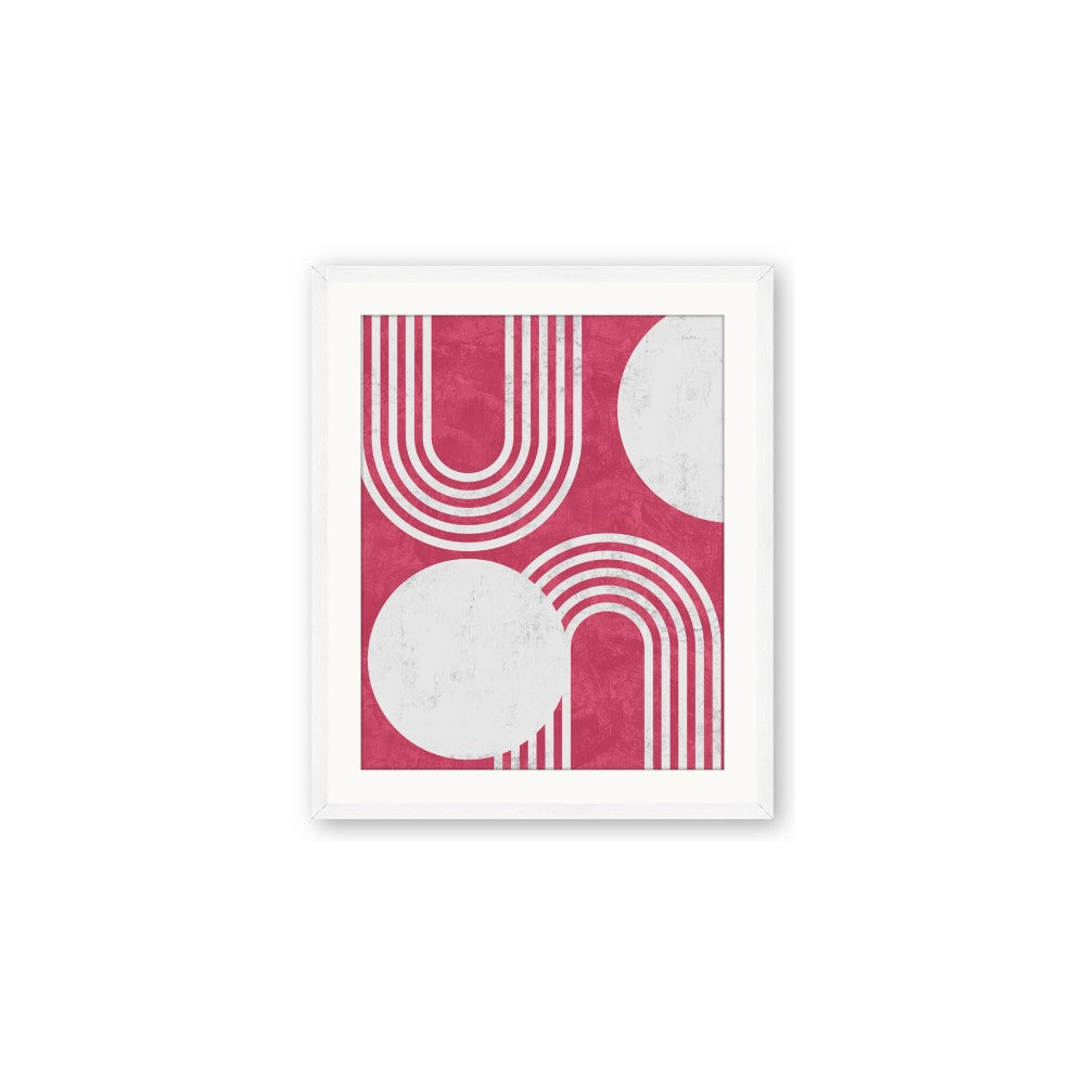 Bright Pink Abstract I
