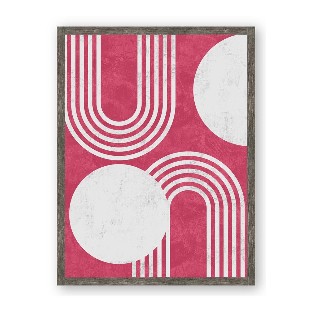 Bright Pink Abstract I