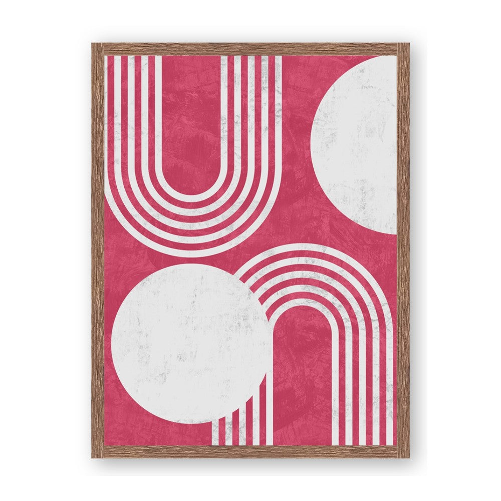 Bright Pink Abstract I