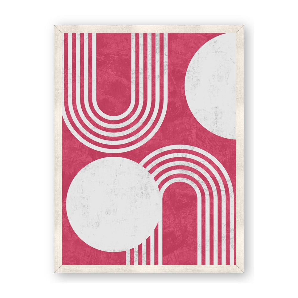 Bright Pink Abstract I