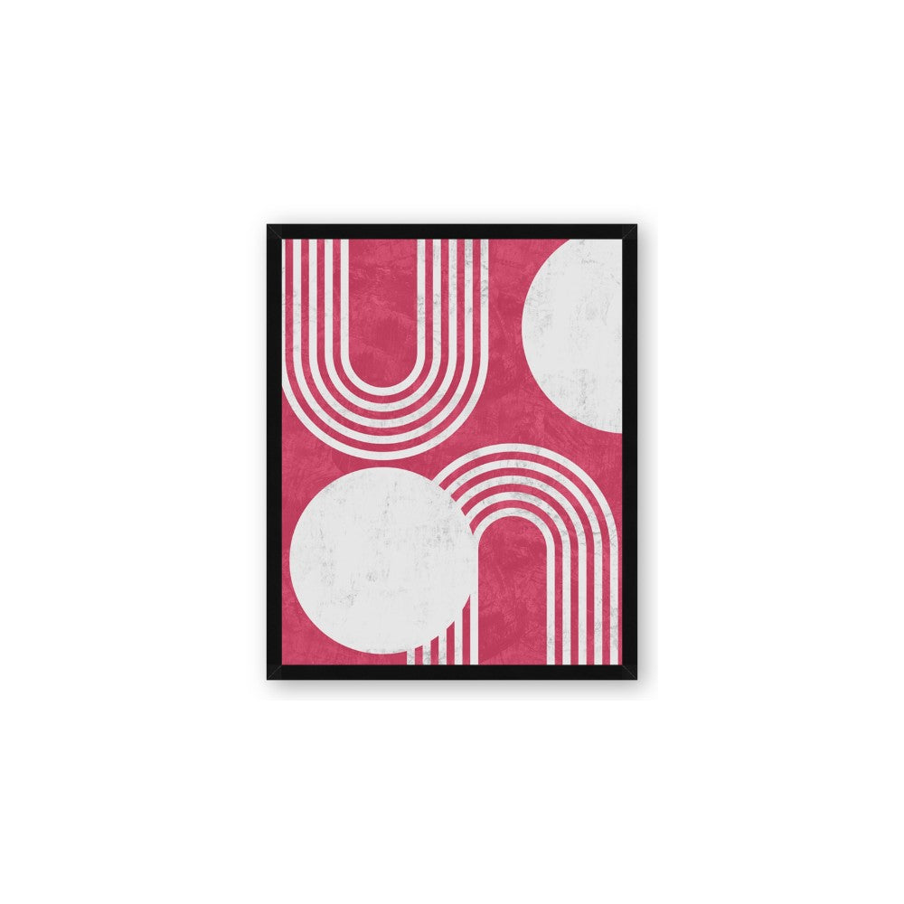 Bright Pink Abstract I