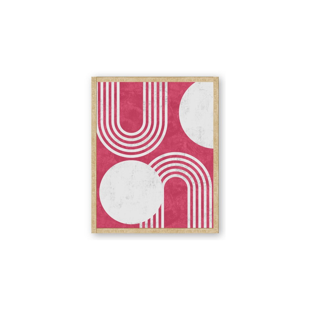 Bright Pink Abstract I