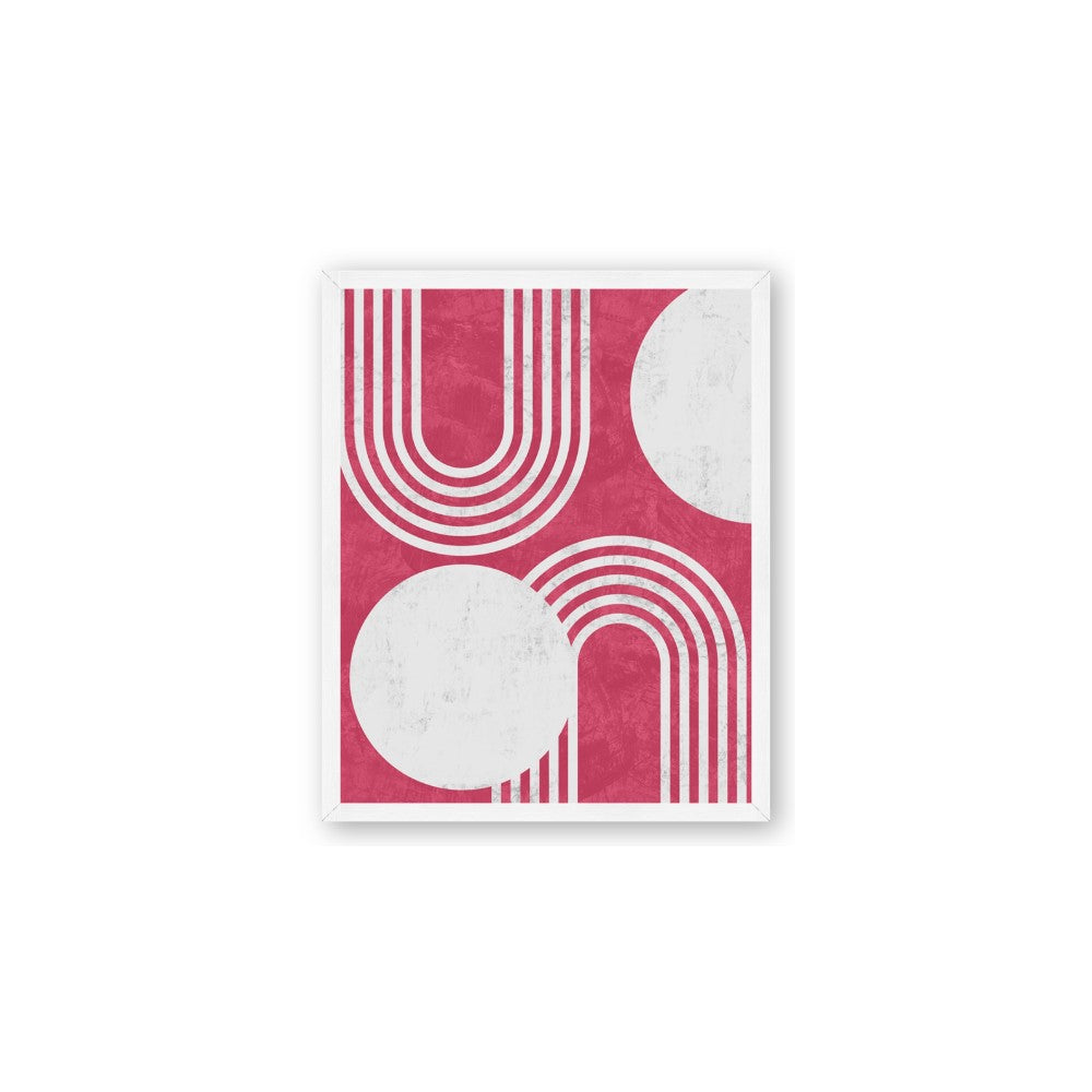 Bright Pink Abstract I