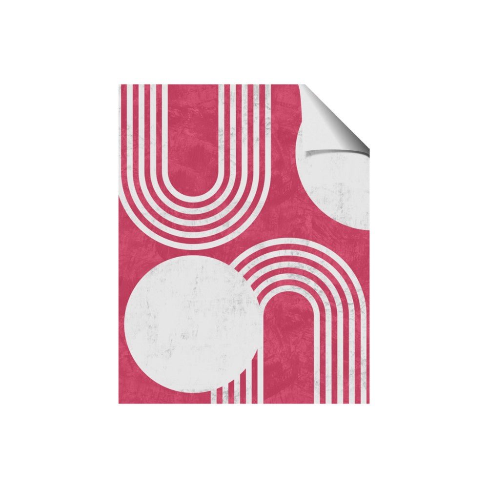 Bright Pink Abstract I