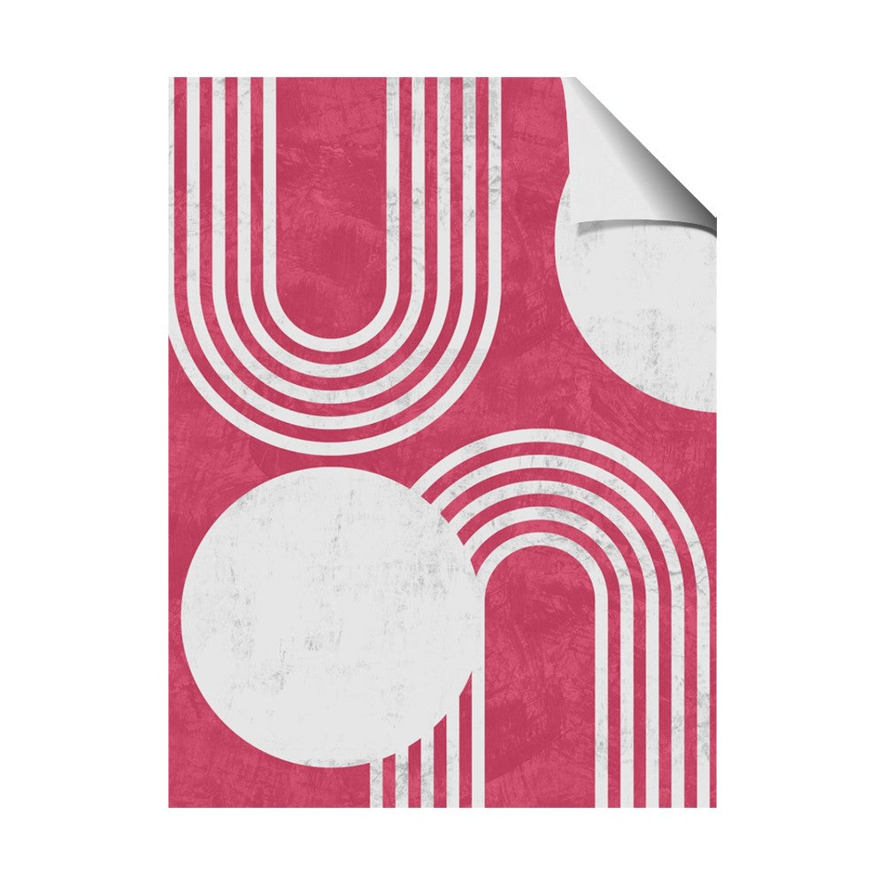 Bright Pink Abstract I
