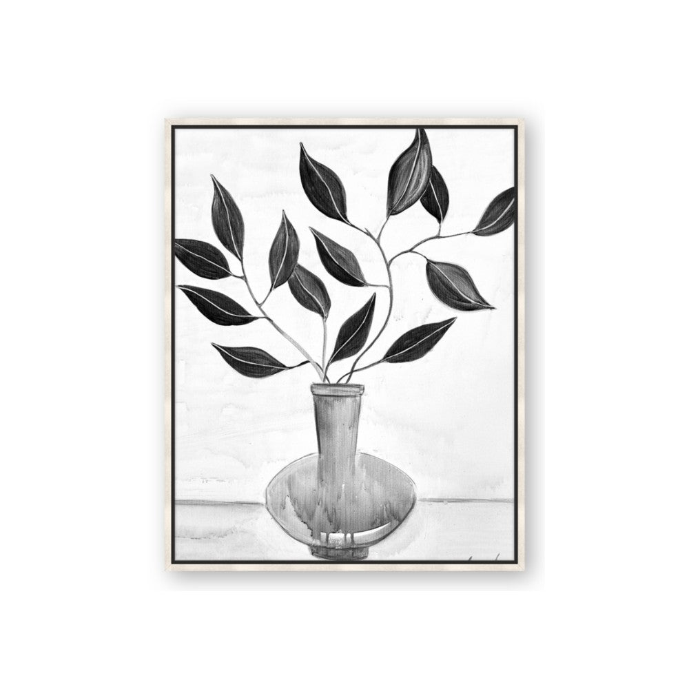 Black Vase Botanical II