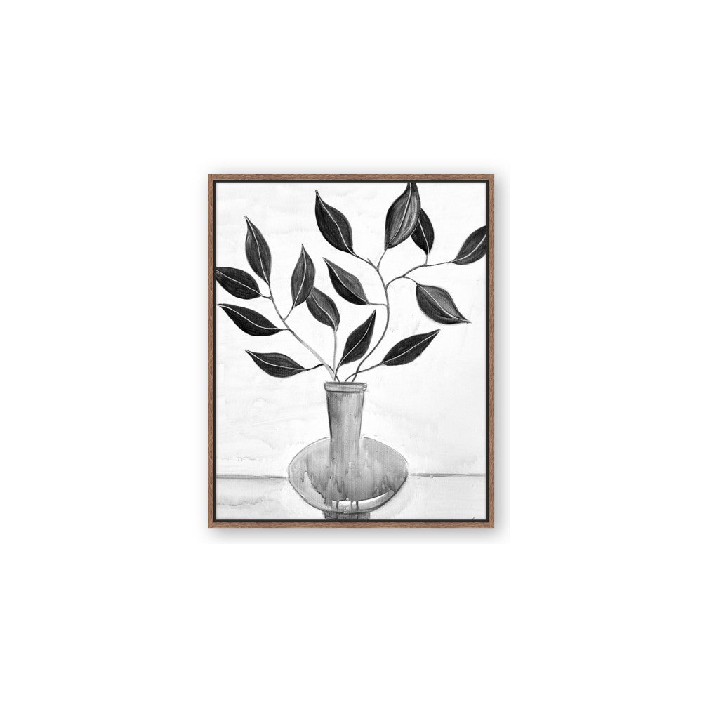 Black Vase Botanical II