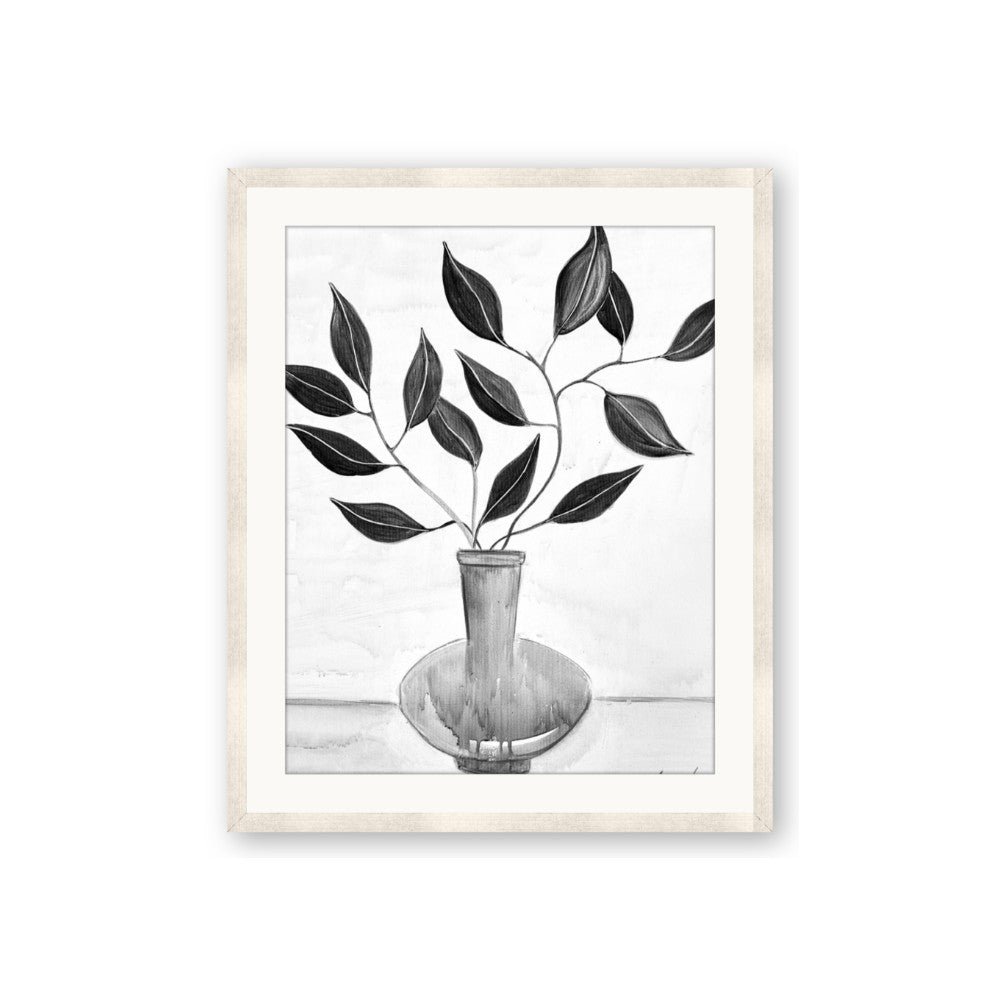 Black Vase Botanical II