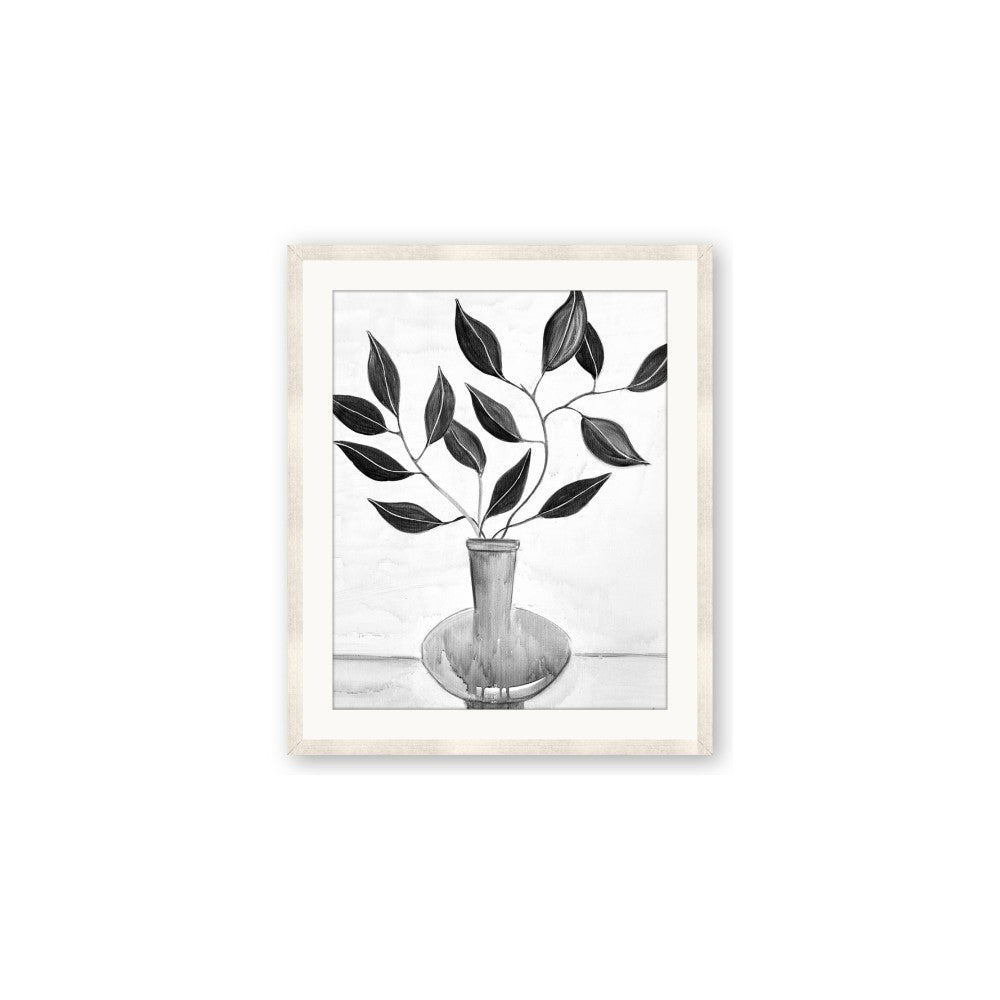 Black Vase Botanical II
