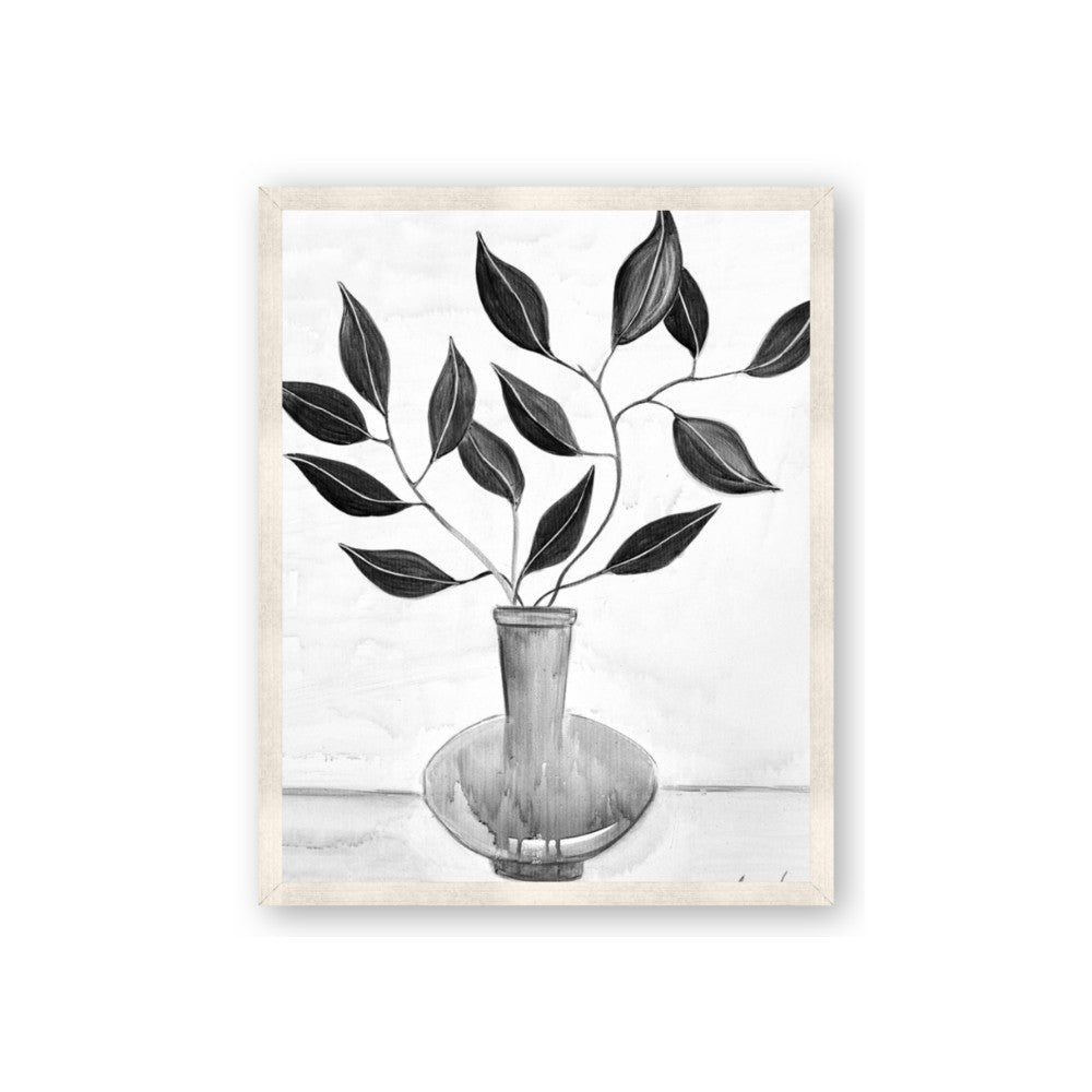 Black Vase Botanical II