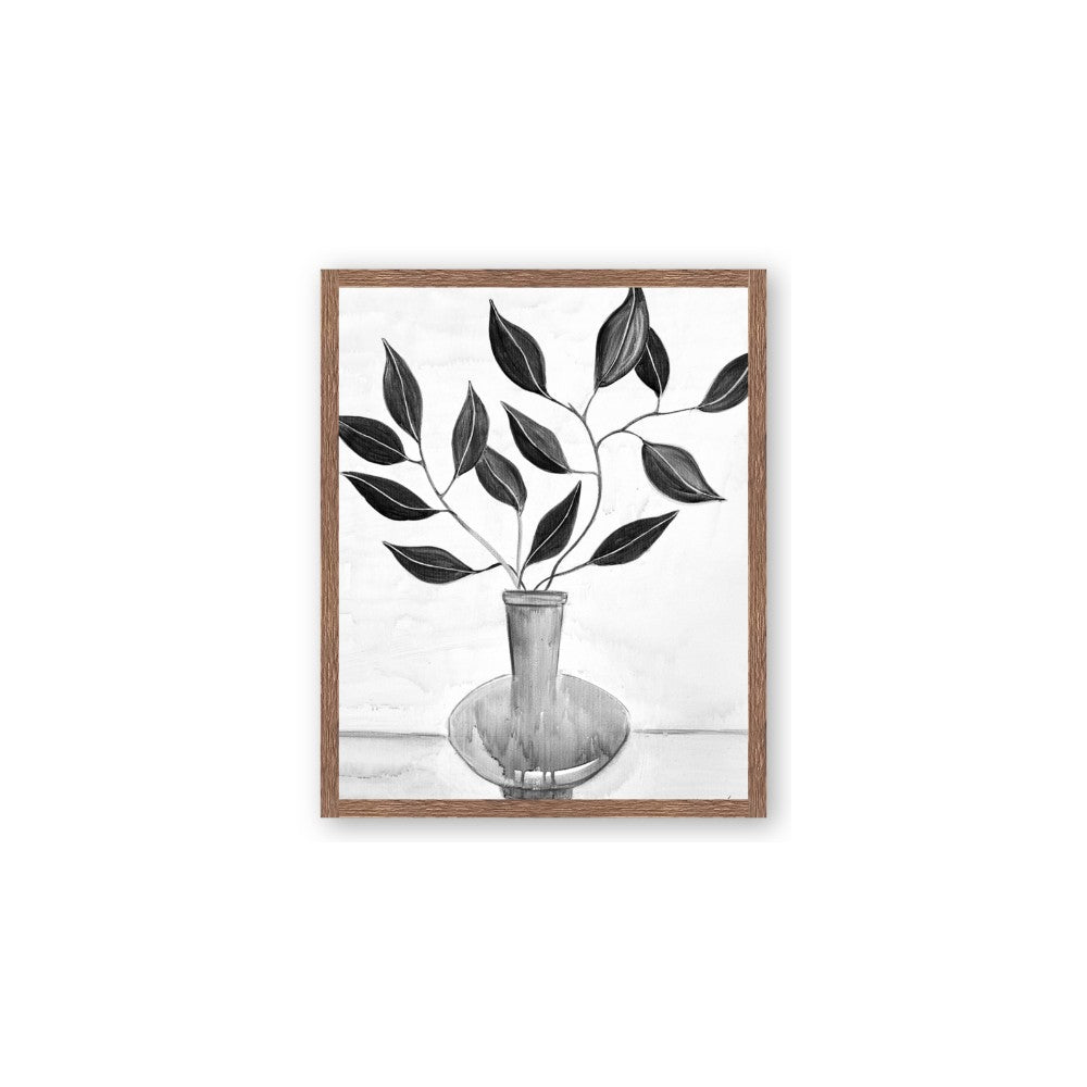 Black Vase Botanical II