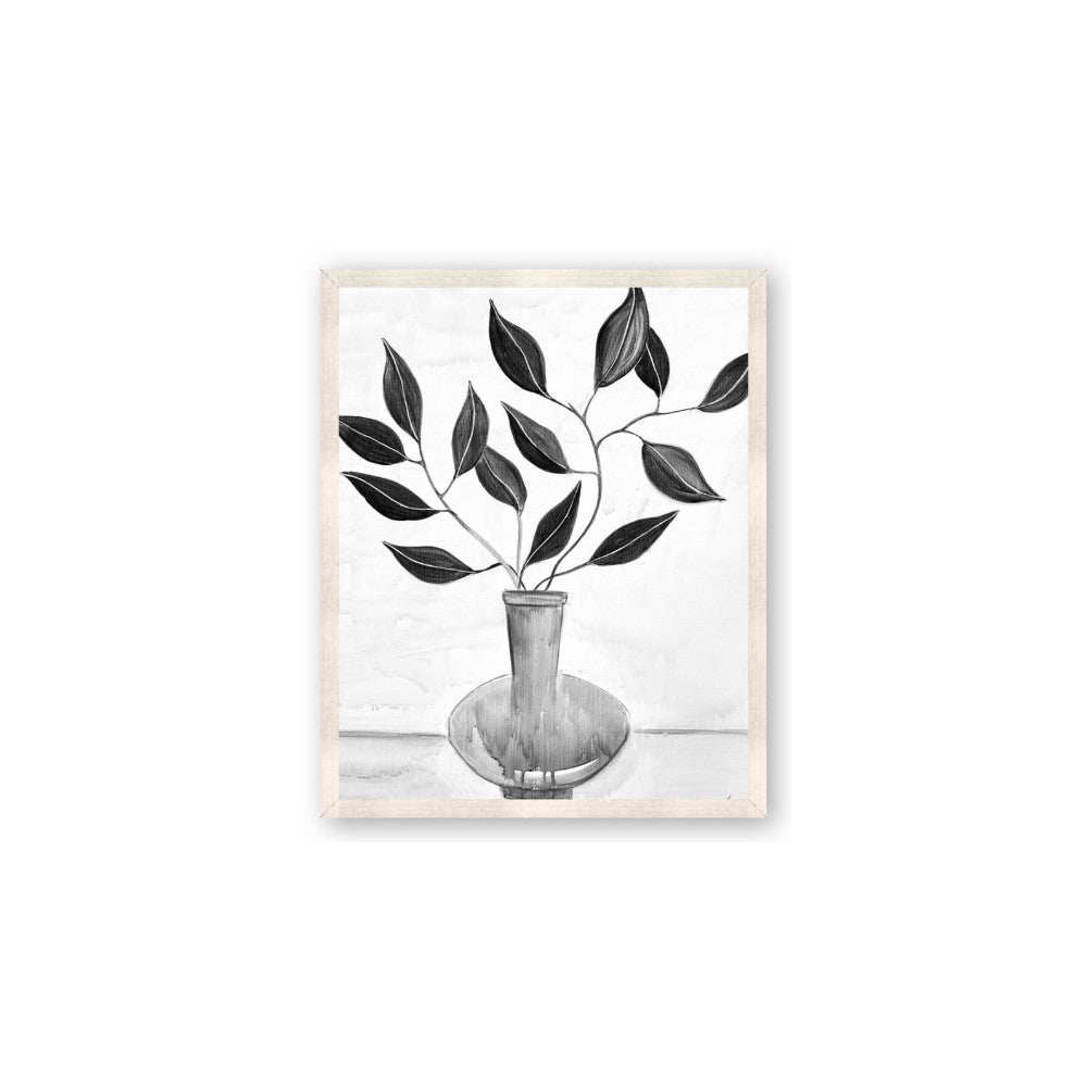 Black Vase Botanical II